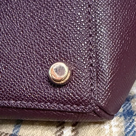 Coach Dark Fuscia Surrey Carryall - Picture 7 of 16